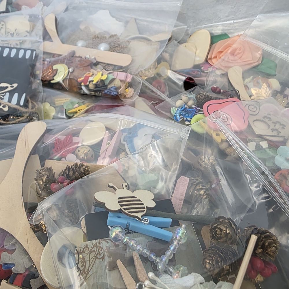 Mystery Junk Journal Assorted  Embellishment Mix - Picture 14 of 14